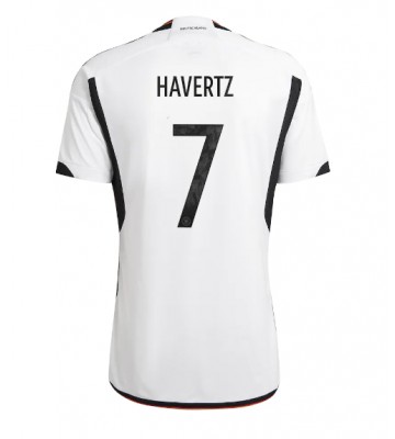 Maillot de foot Allemagne Kai Havertz #7 Domicile Monde 2022 Manches Courte